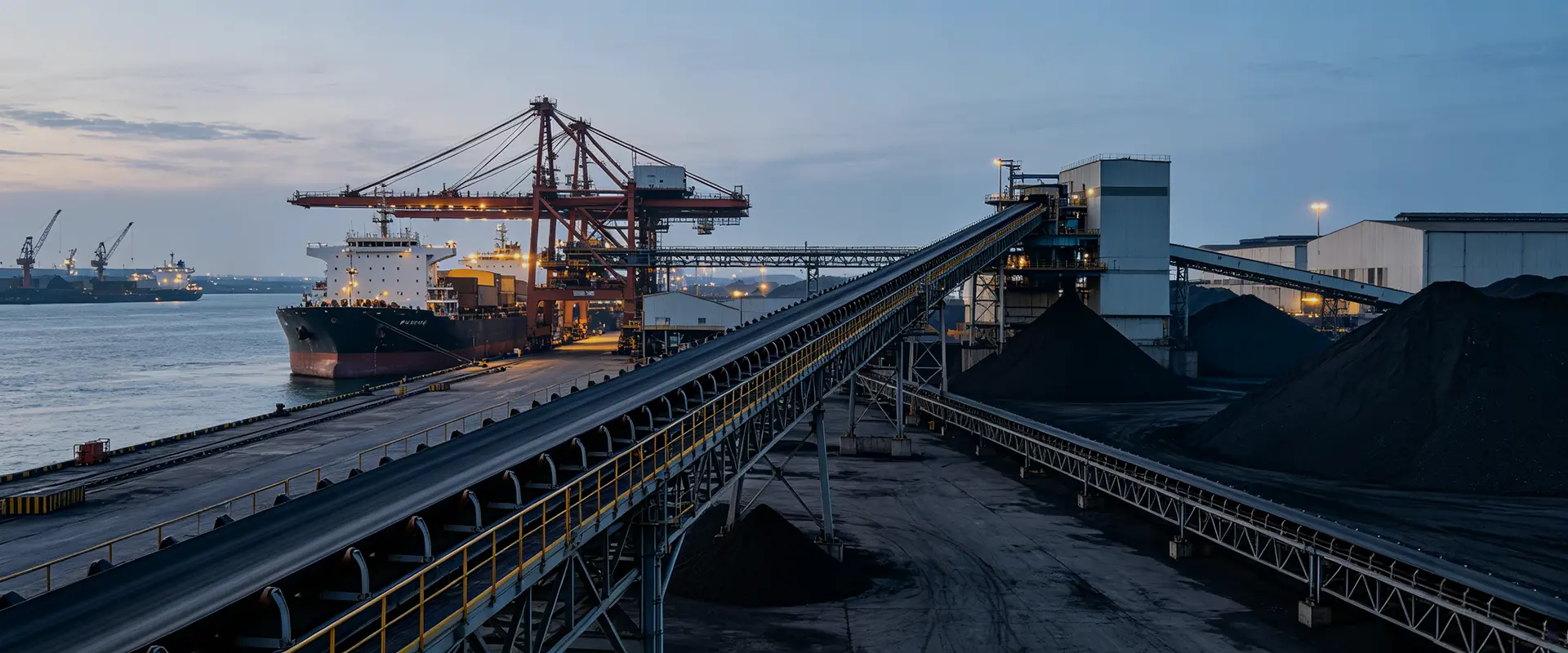 Belt Conveyor Karet Langsung dari Pabrik untuk Aplikasi Industri